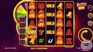 Tema dan Desain Wildfire Wins Slot